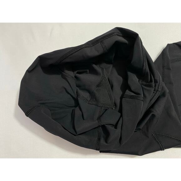 Lululemon Women’s Legging Black Gathered Ankle Tag Removed 30” Waist - Picture 5 of 9